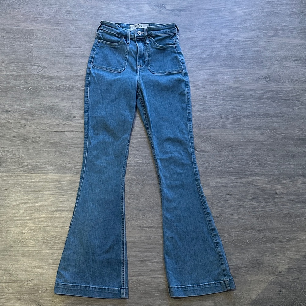 Hollister Denim Flare Jeans in Blue vintage flare 00 regular